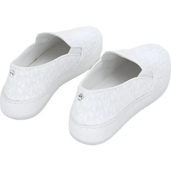 Michael Kors Keaton Slip-On Sneaker Bright White Women's US 7 M - Picture 3 of 6